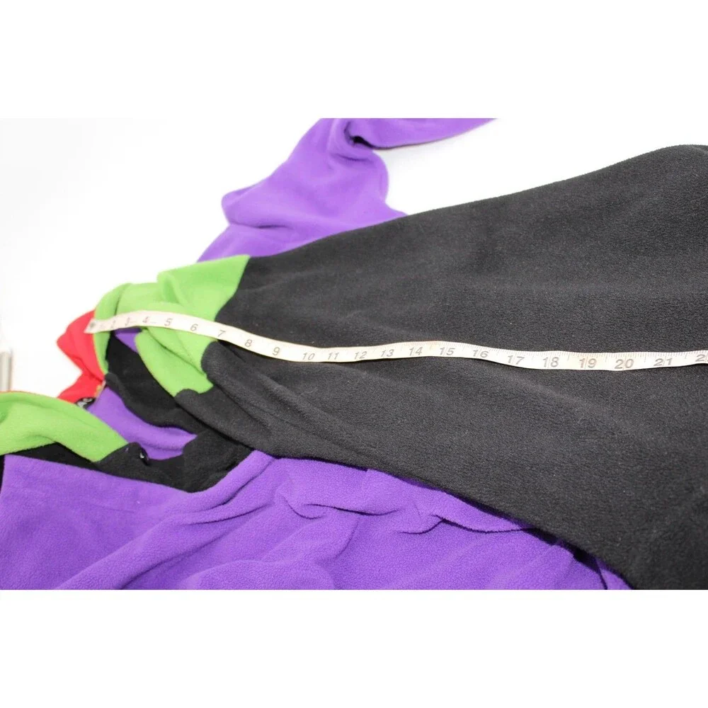 Sazac Frankenstein Halloween Cosplay Costume Fleece OSFM Purple Fun Pajamas HTF